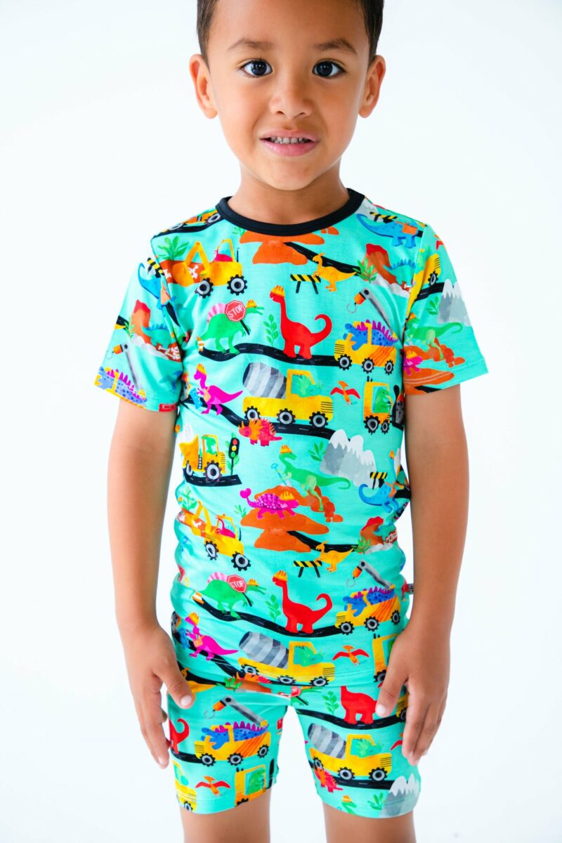 Robby Bamboo Viscose Short Sleeve and Shorts Pajamas