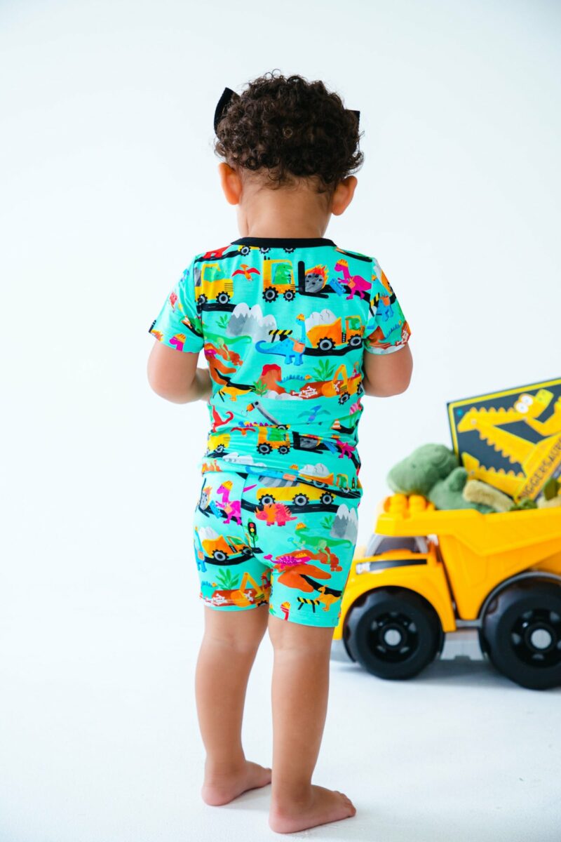 Birdie Bean Robby Bamboo Viscose Short Sleeve and Shorts Pajamas