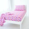 Cassie Bamboo Viscose Twin Sheet from Birdie Bean