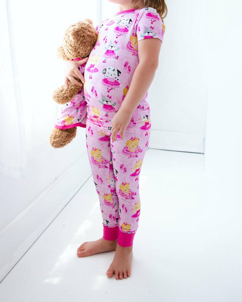 Cassie Bamboo Viscose Short Sleeve Pajama Set from Birdie Bean