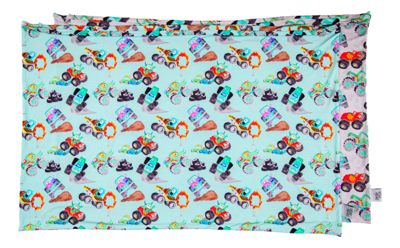 Tyler & Kenny Bamboo Viscose Zipper Pillowcase Set from Birdie Bean