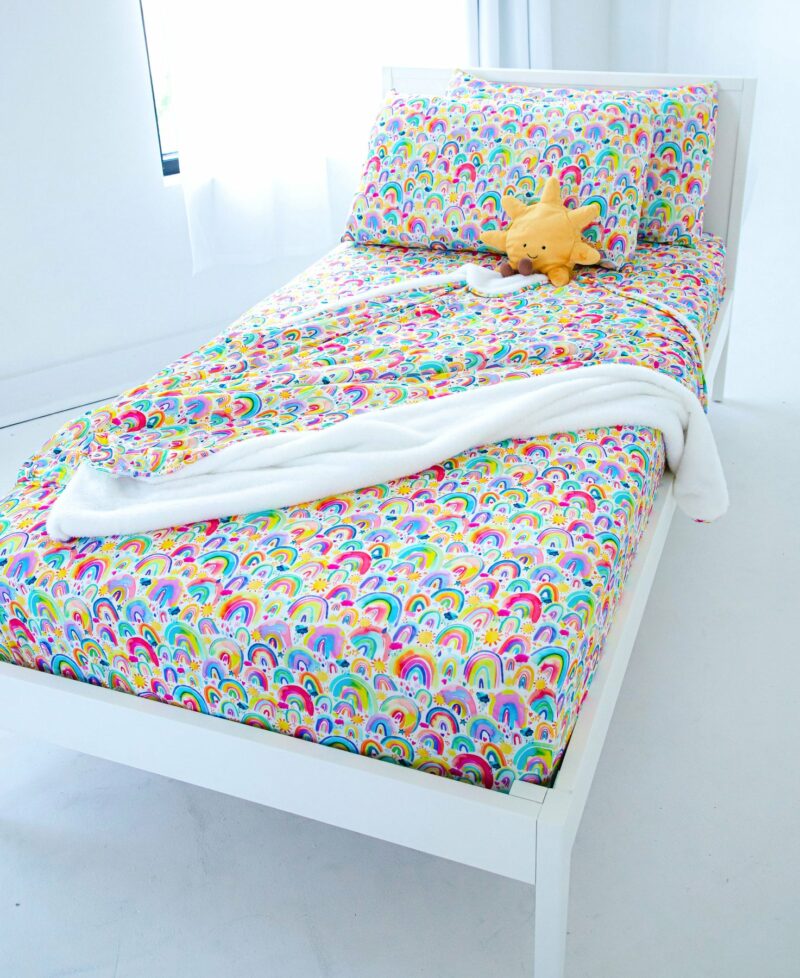 Miley Bamboo Viscose Twin Sheet from Birdie Bean
