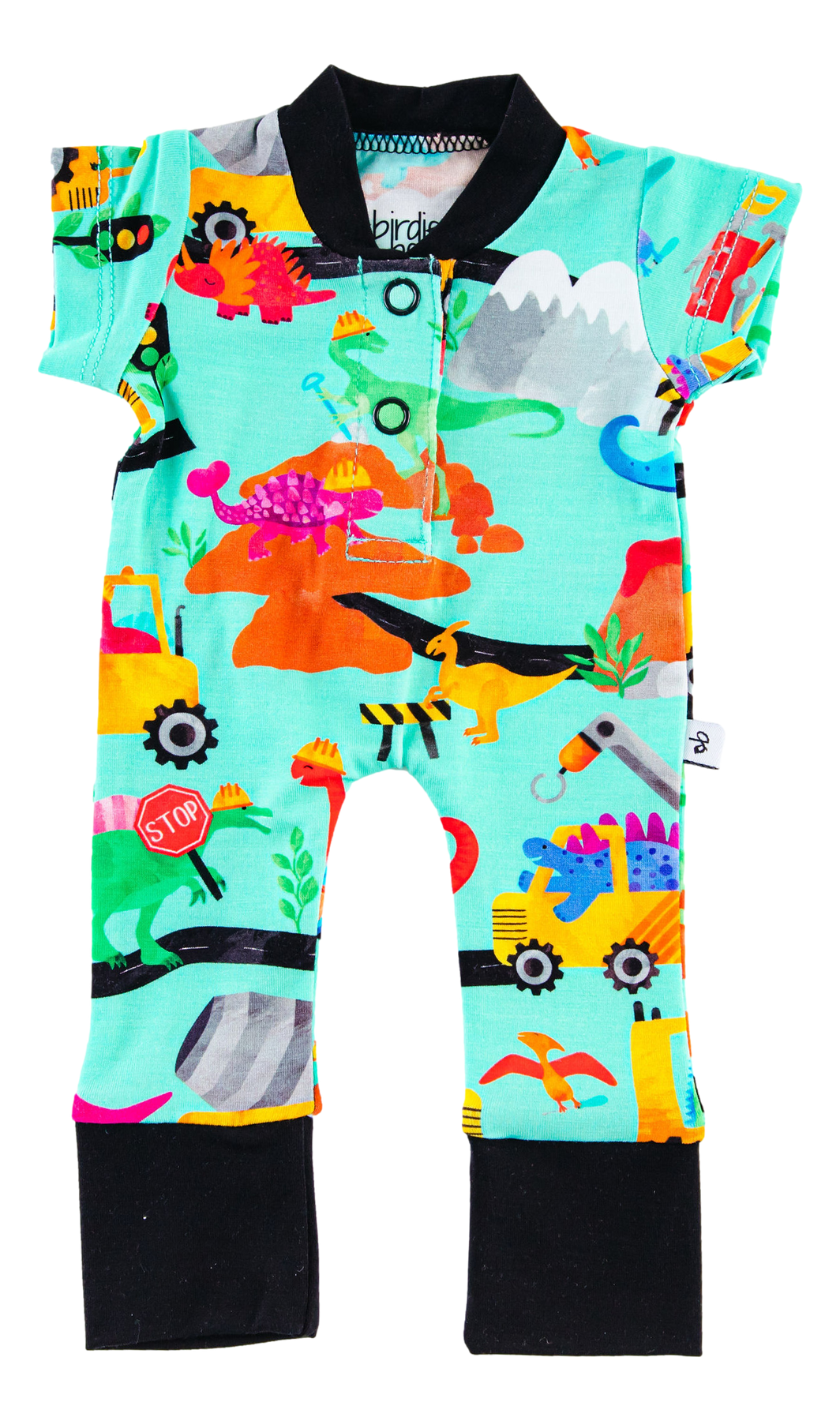 Birdie Bean Robby Bamboo Viscose Doll Romper 13 Inches