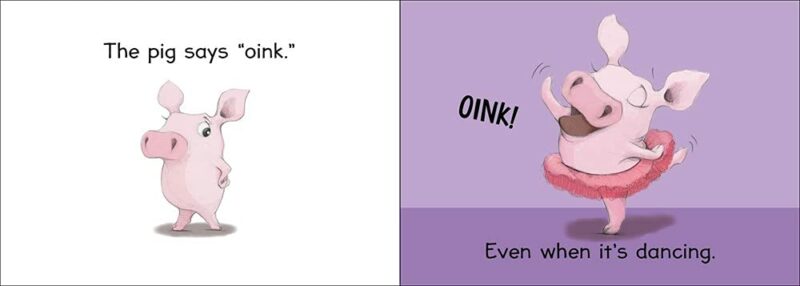 Sleeping Bear Press Oink-Oink! Moo! Cock-A-Doodle-Doo! Board Book Children's Books
