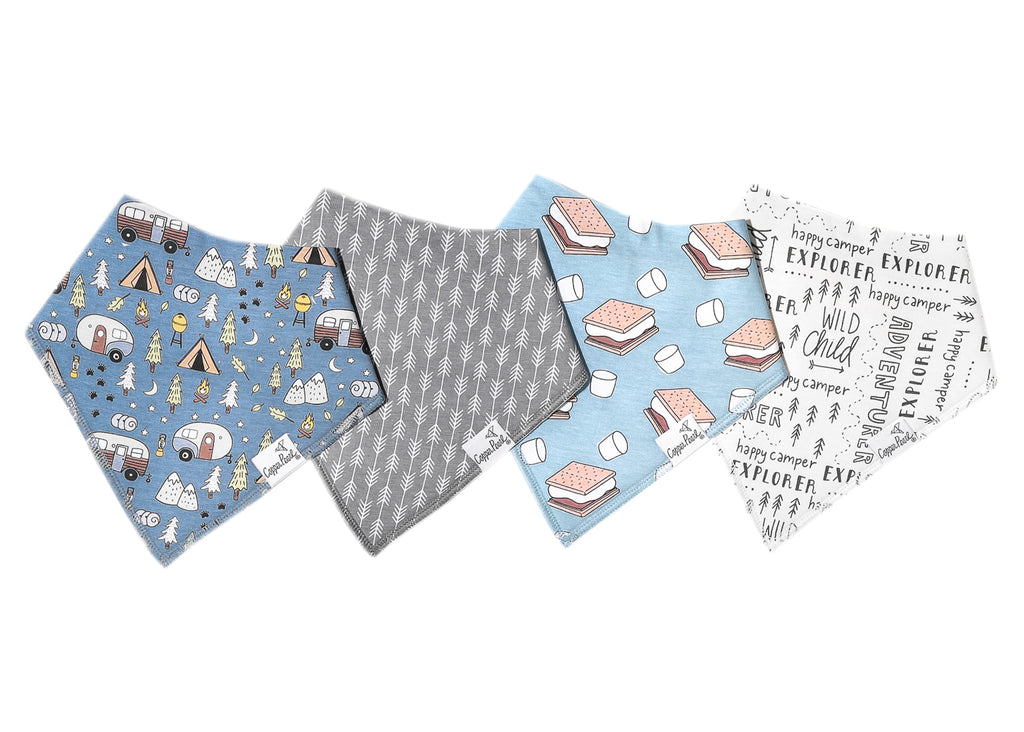 Copper Pearl Bridger Bandana Bib Set 4-Pack