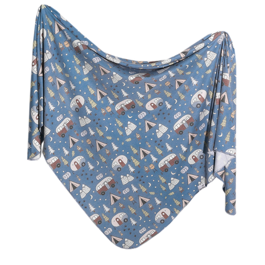 Copper Pearl Bridger Knit Swaddle Blanket