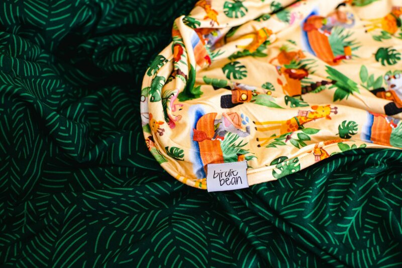 Leo Bamboo Viscose Birdie Blanket from Birdie Bean