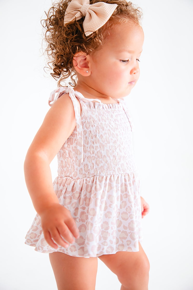 Birdie Bean Zara Bamboo Viscose Smocked Birdie Twirl