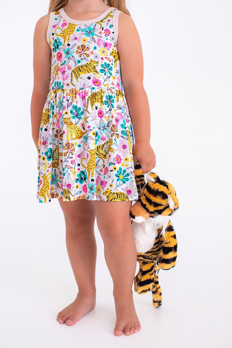 Ivy Bamboo Viscose Birdie Dress available at Blossom
