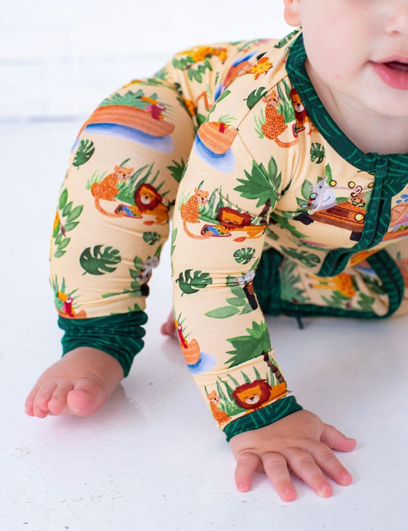 Leo Bamboo Viscose Convertible Romper from Birdie Bean