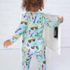 Albert Bamboo Viscose Two-Piece Pajama Set