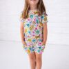 Birdie Bean Ivy Bamboo Viscose Short Sleeve and Shorts Lounge Set