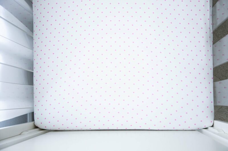 Marie Bamboo Viscose Crib Sheet made by Birdie Bean