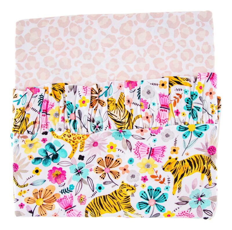 Birdie Bean Ivy & Zara Bamboo Viscose Ruffle Birdie Blanket Bedding