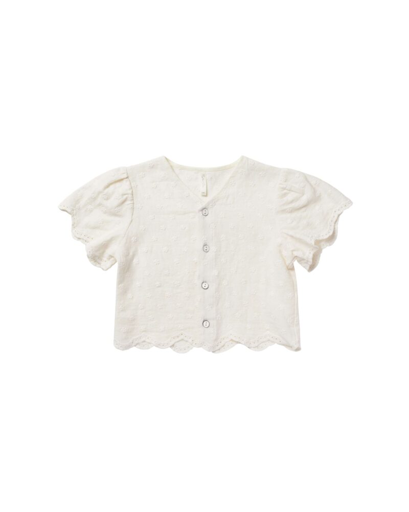 Rylee & Cru Cleo Top In Ivory