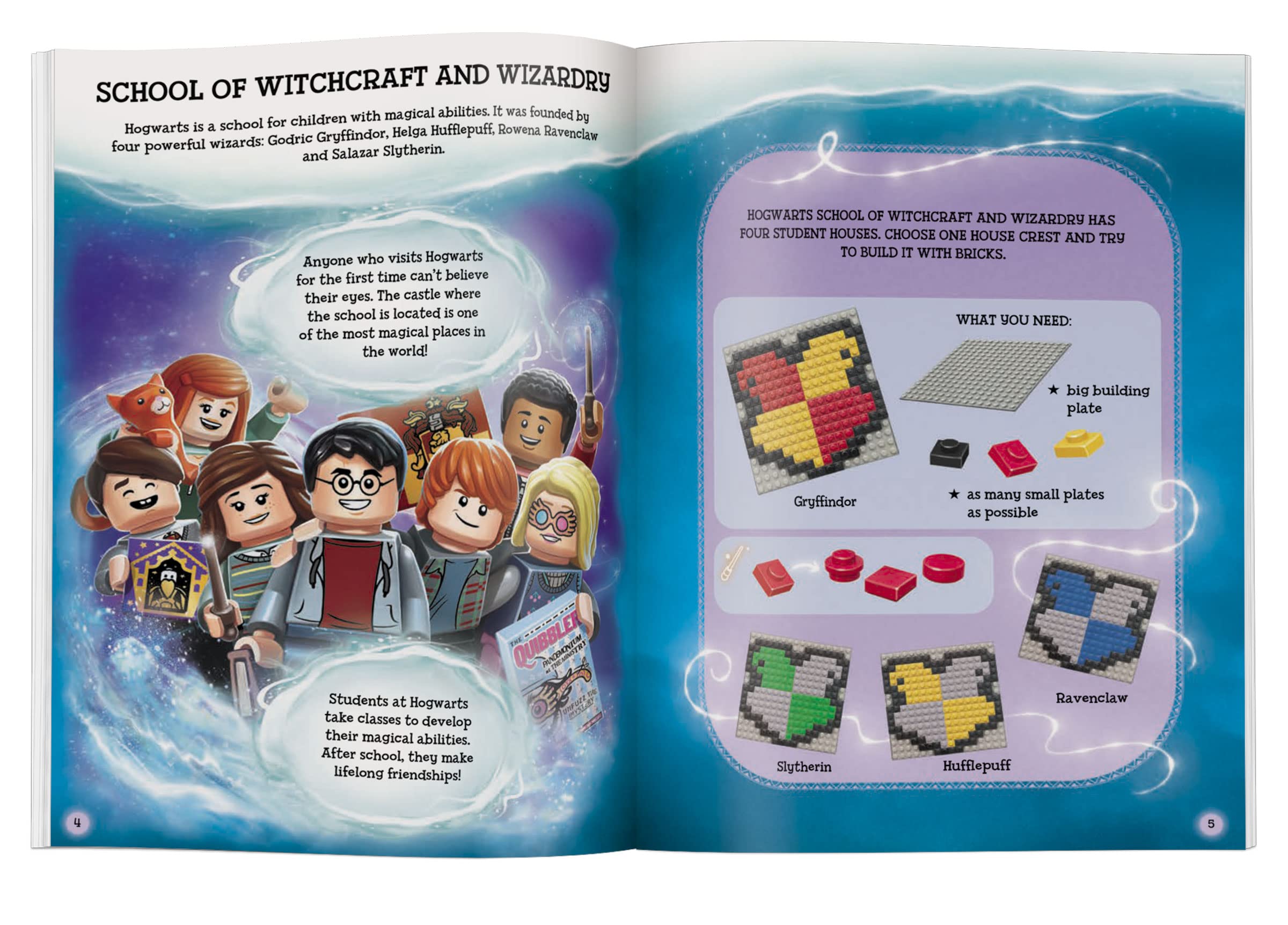 Lego harry potter top book set