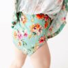 Flower Child Little Bow Bamboo Viscose Bodysuit Twirler available at Blossom