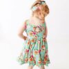 Dreamiere Flower Child Little Bow Bamboo Viscose Bodysuit Twirler