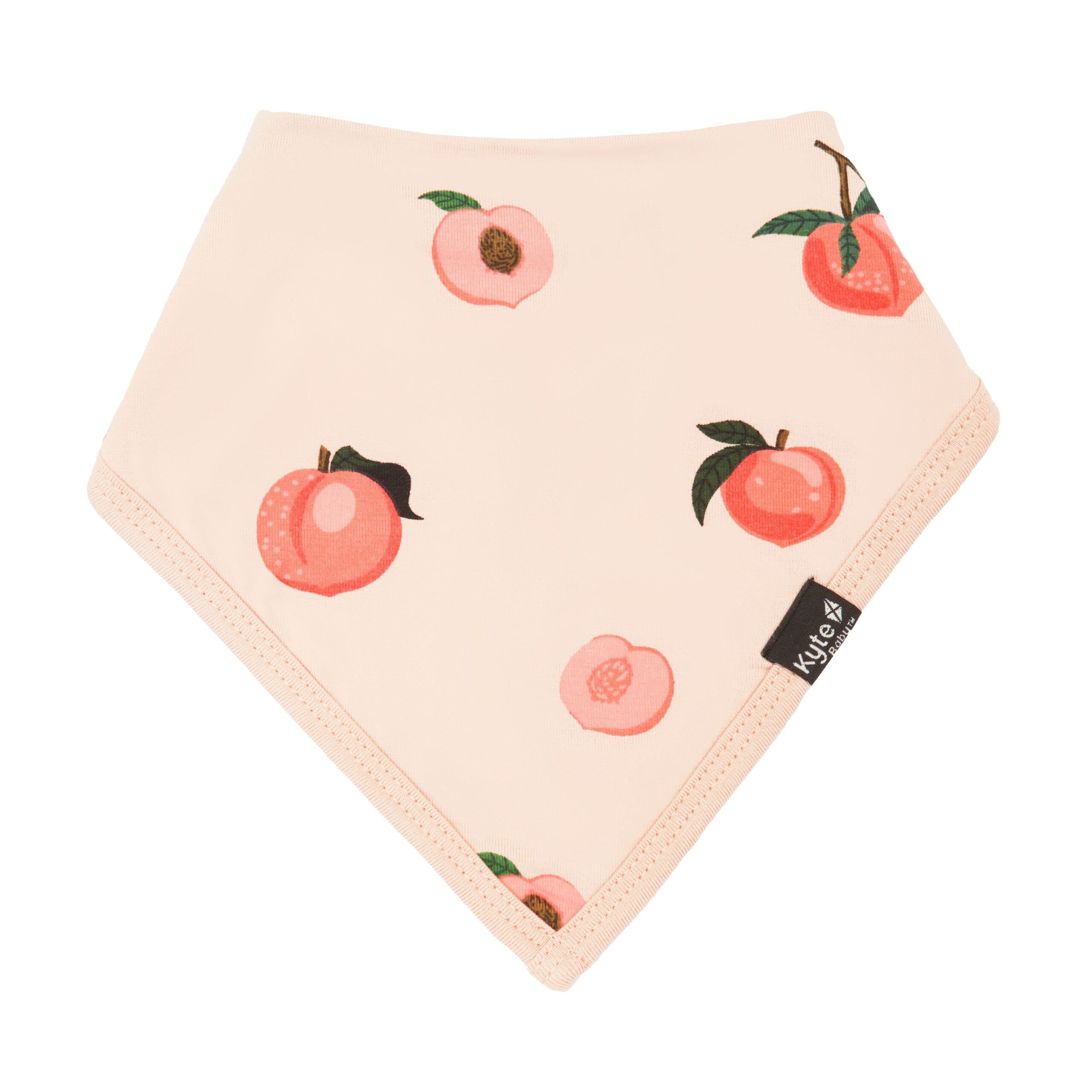 Kyte BABY Bib in Peach 