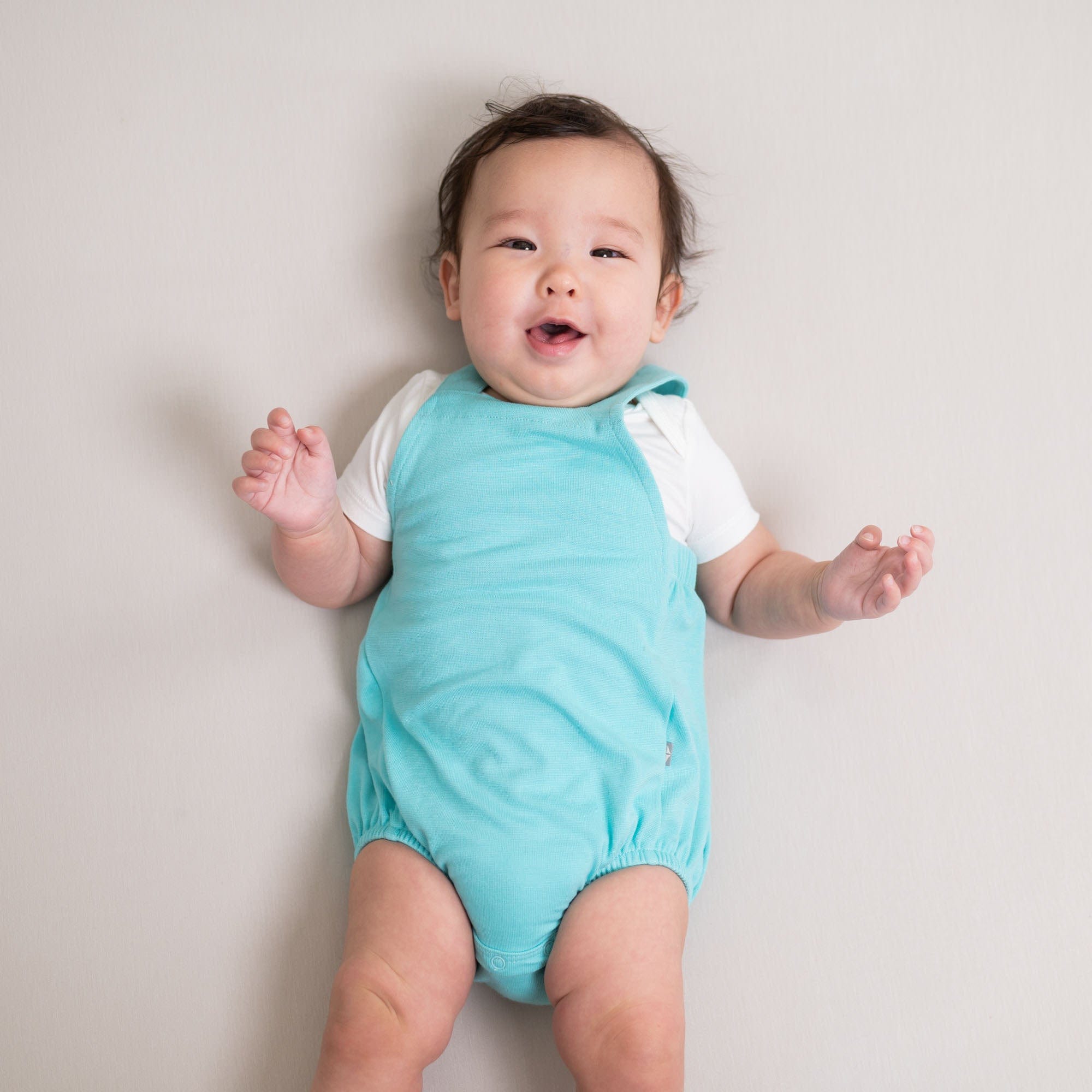 Kyte Baby Bamboo Jersey Bubble Overall in Robin – Blossom