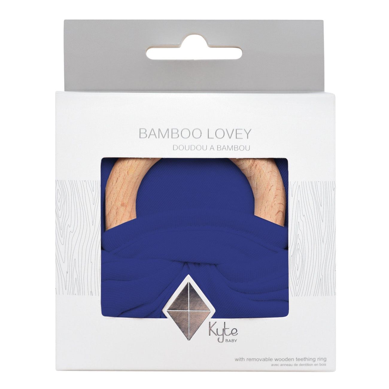 Kyte BABY Lovey in Royal with Removable Teething Ring 