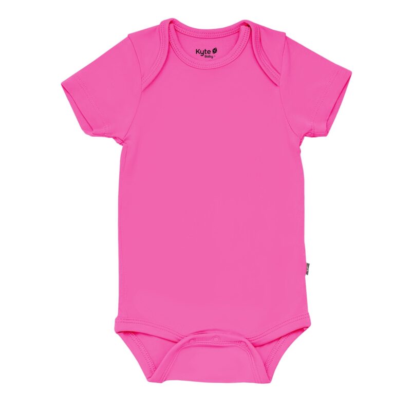 Kyte BABY Bodysuit in Raspberry 