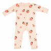 Snap Romper in Peach  from Kyte BABY