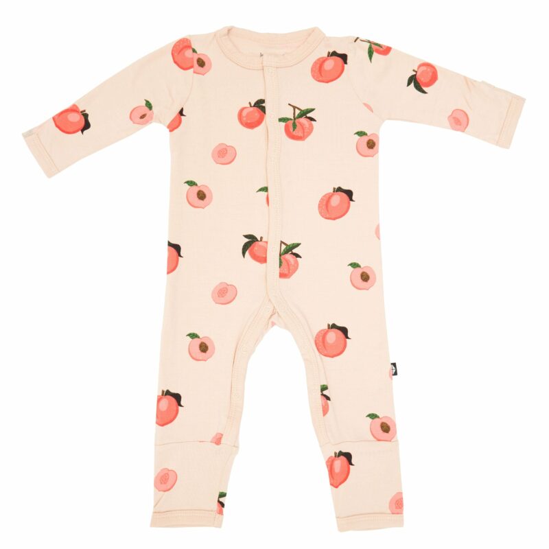 Snap Romper in Peach  from Kyte BABY