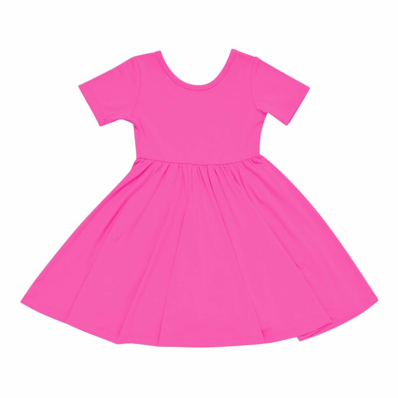 Twirl Dress in Raspberry  from Kyte BABY