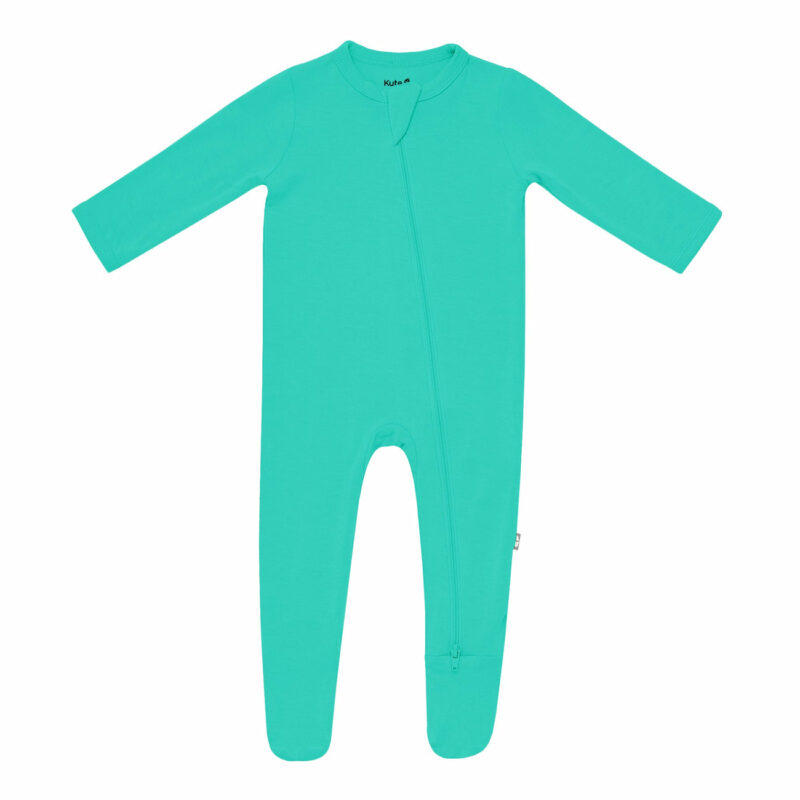 Kyte BABY Zippered Footie in Caribbean 