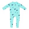 Zippered Footie in Eagle Ray  from Kyte BABY