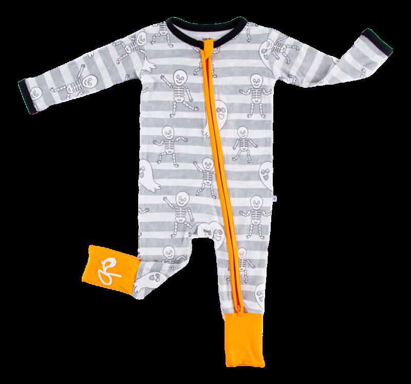 Birdie Bean Georgie Glow-In-The-Dark Convertible Romper Halloween