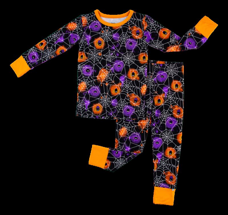 Birdie Bean Gomez Glow-In-The-Dark Two-Piece Pajama Set Halloween