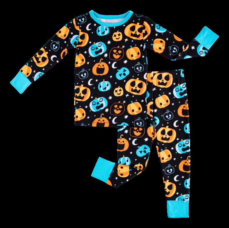 Birdie Bean Dex Two-Piece Glow-In-The-Dark Pajamas Halloween
