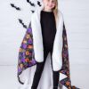 Birdie Bean Gomez Glow-In-The-Dark Plush Throw Blanket part of our Halloween collection