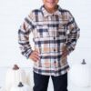 Brown Plaid Flannel from Birdie Bean