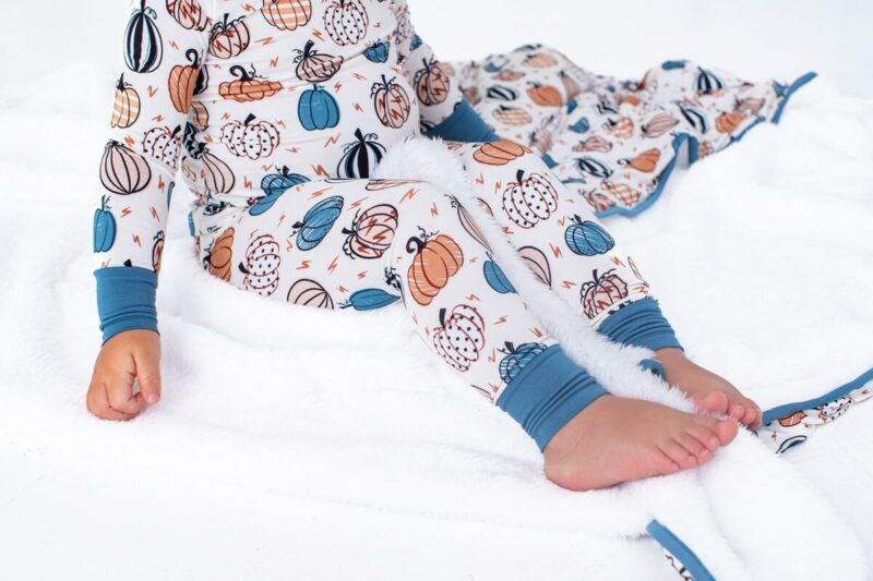 Levi Bamboo Viscose Plush Toddler Birdie Blanket made by Birdie Bean