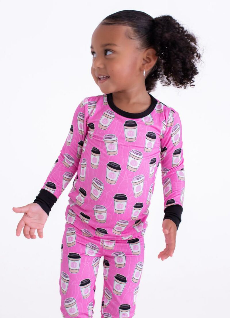 Maize Bamboo Viscose Two-Piece Pajama Set from Birdie Bean