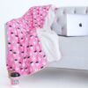 Maize Bamboo Viscose Plush Toddler Birdie Blanket from Birdie Bean