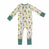 Angel Dear Baby Vegetables Bamboo Viscose Zipper Romper