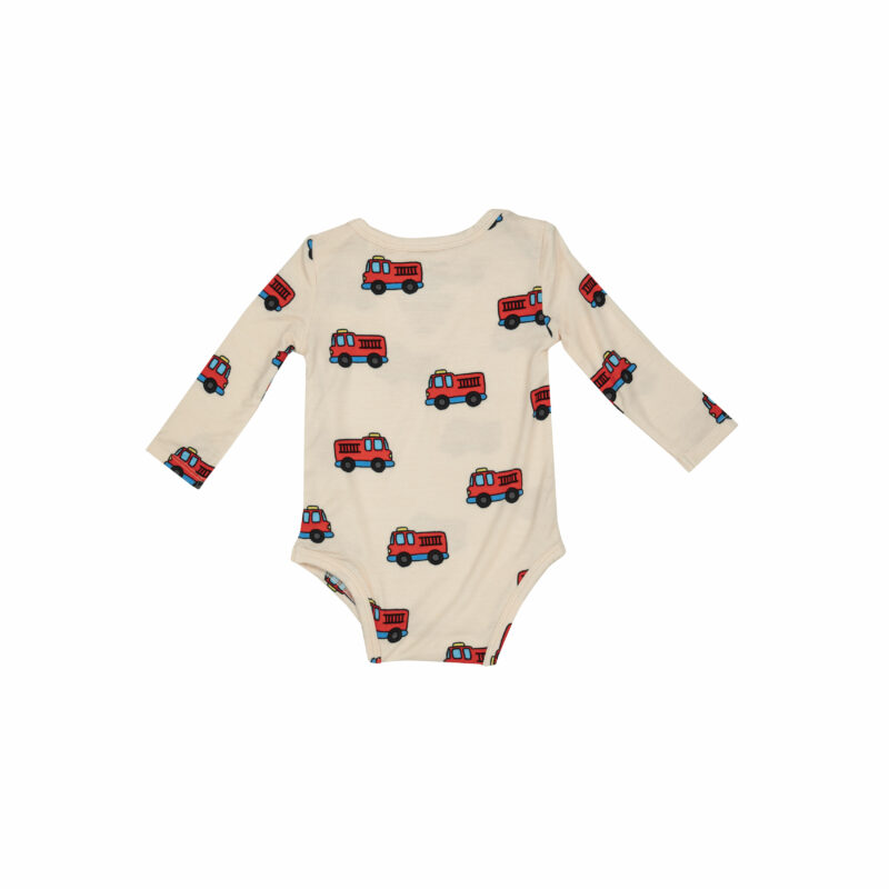 Firetruck Bamboo Viscose Bodysuit from Angel Dear
