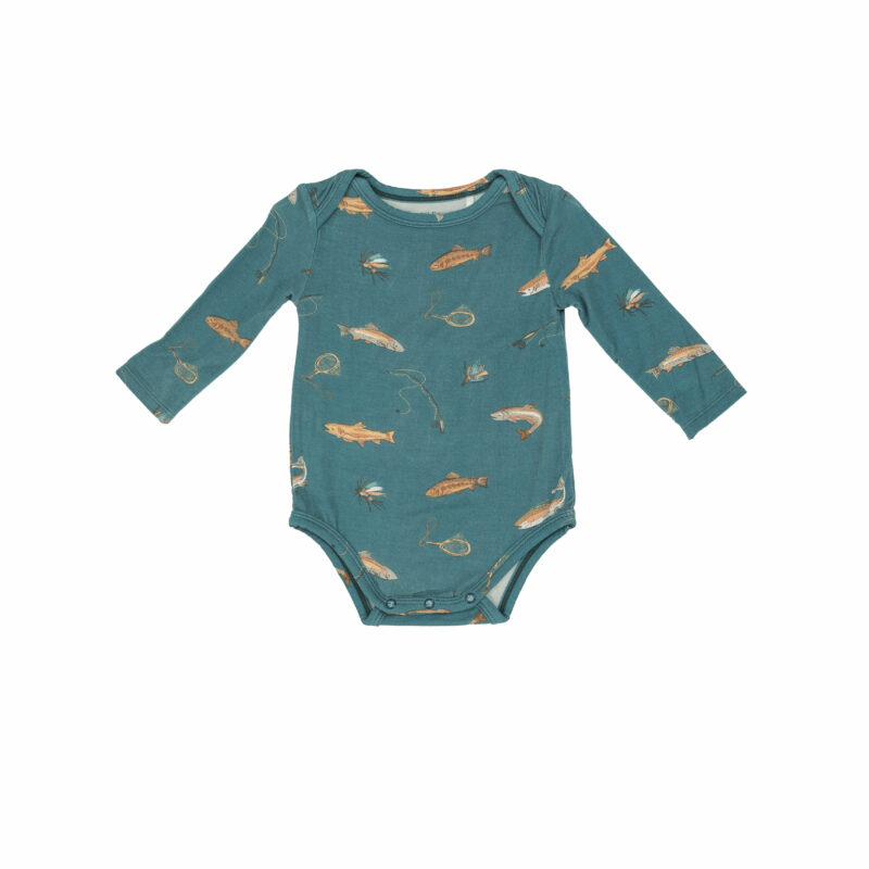 Angel Dear Trout Bamboo Viscose Bodysuit