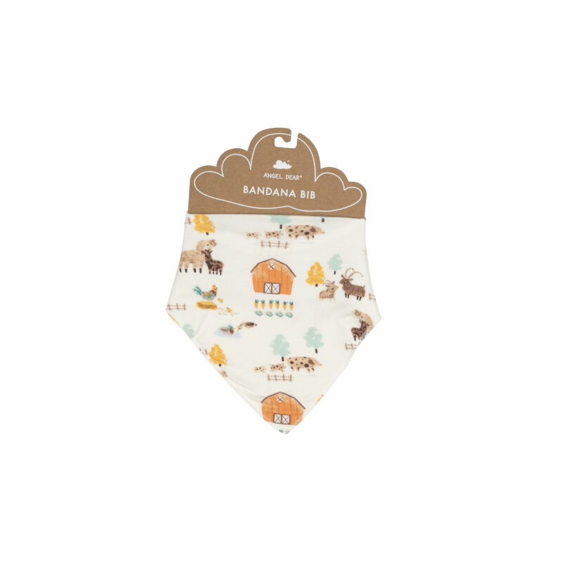 Angel Dear Alpaca Farm Bandana Bib