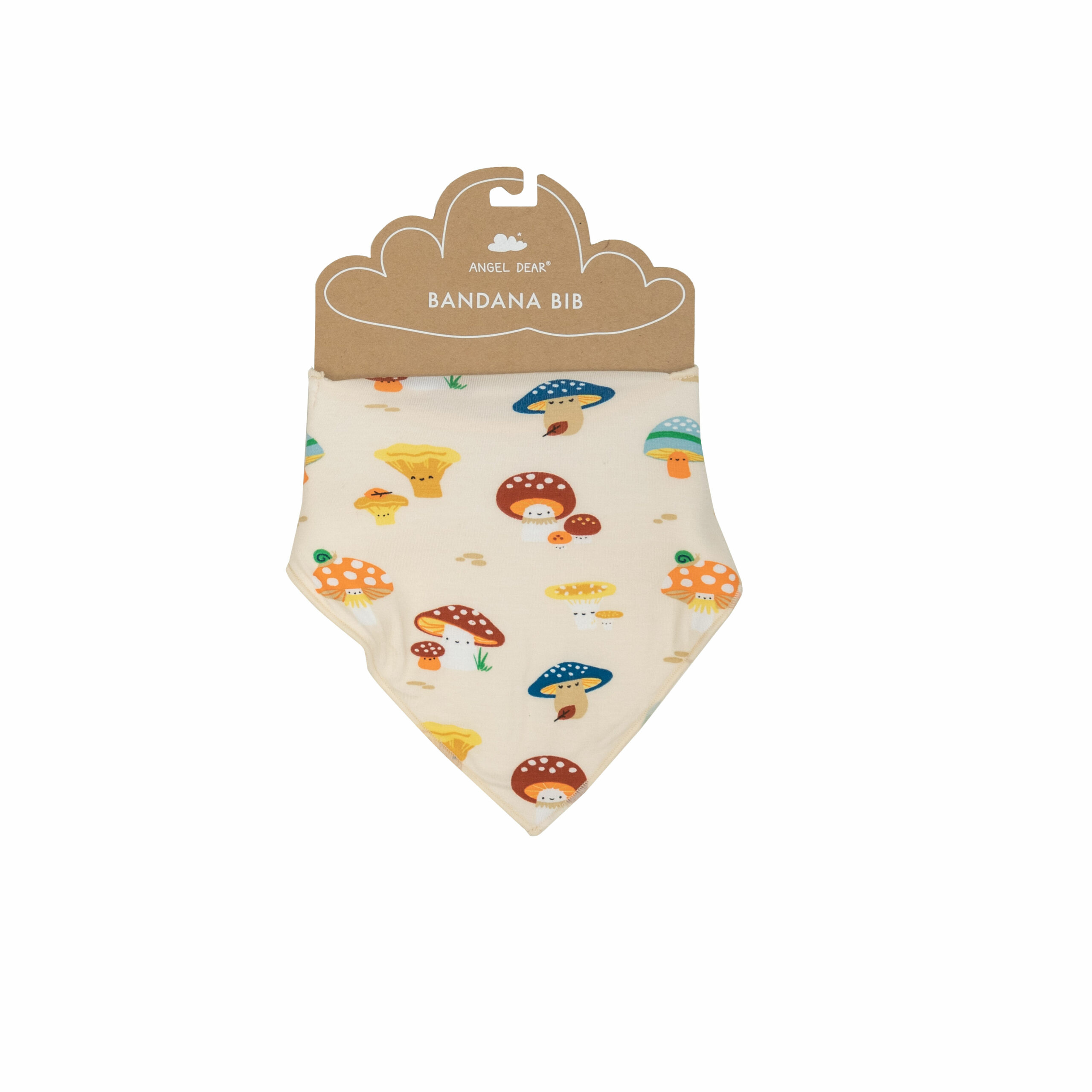 Angel Dear Mushroom Fun-Guys Bandana Bib