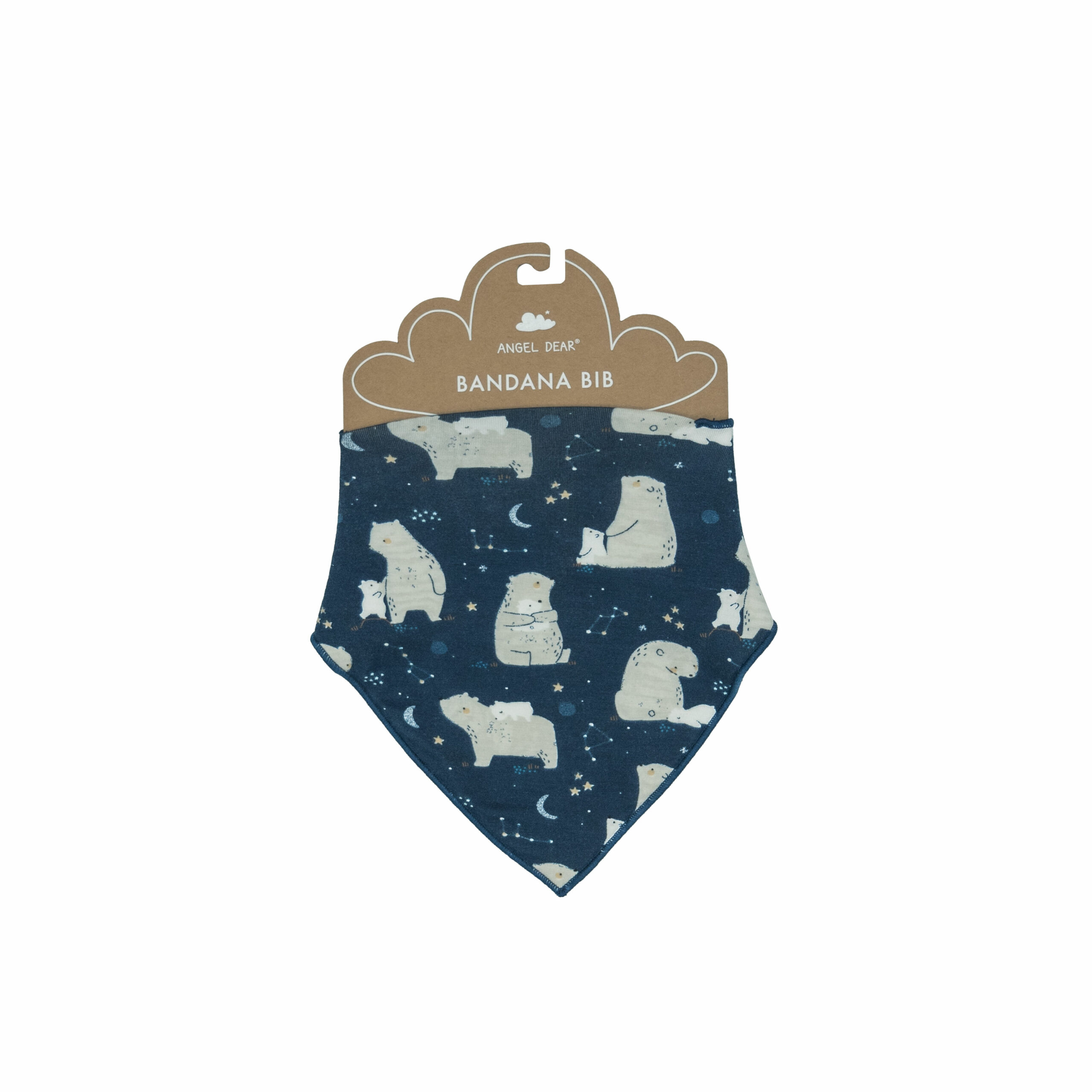 Angel Dear Night Sky Bear Bandana Bib