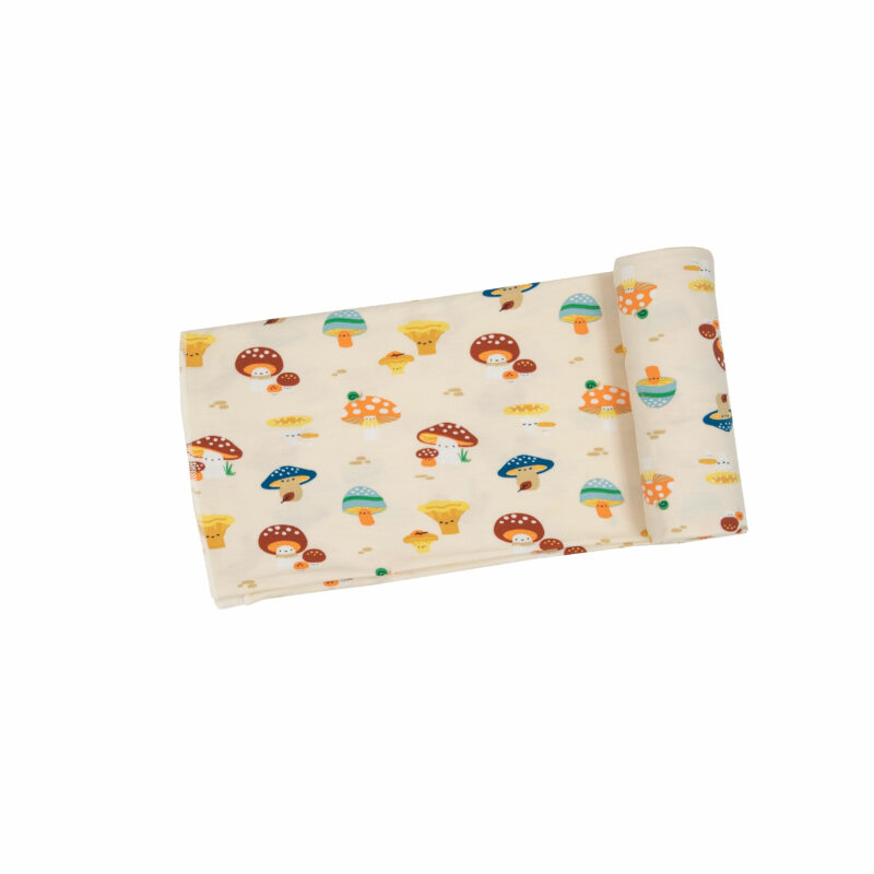 Angel Dear Mushroom Fun-Guys Swaddle Blanket