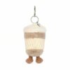Jellycat Amuseable Coffee-to-Go Bag Charm Toys