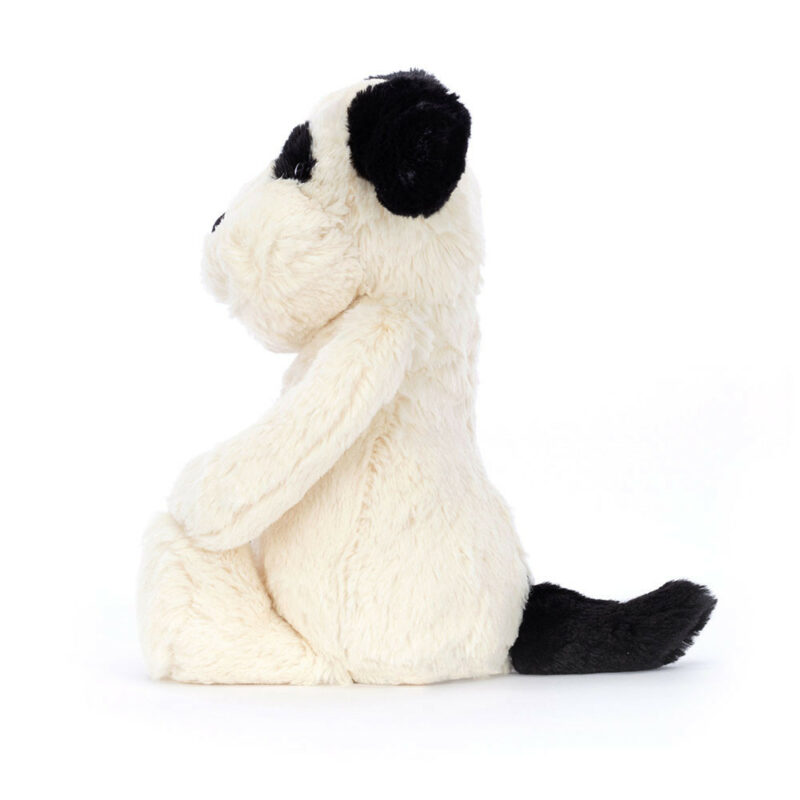 Jellycat Bashful Black and Cream Puppy