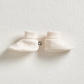 Oeuf Booties in Gardenia