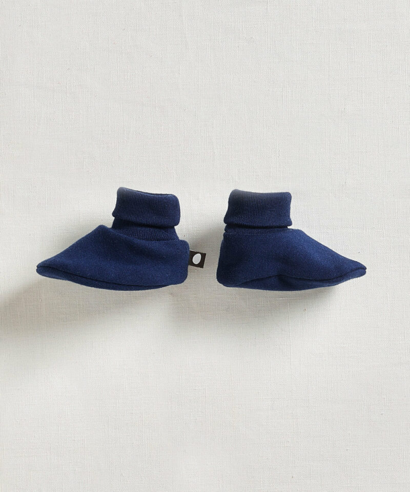 Oeuf Booties in Indigo